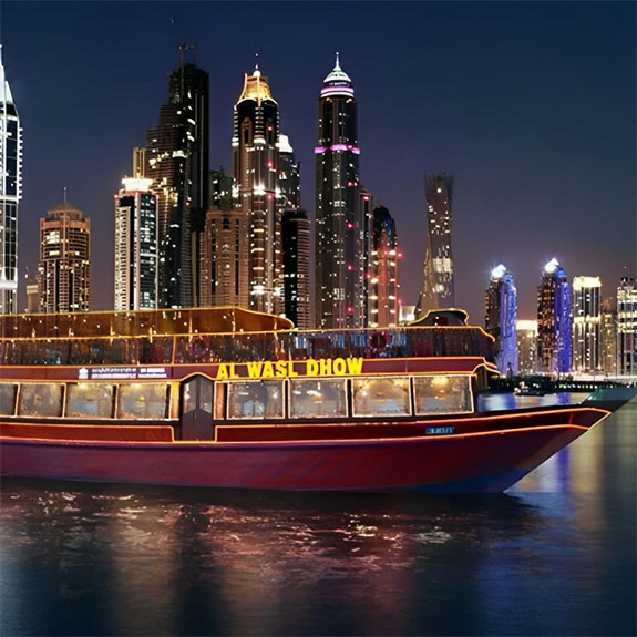 CREEK DHOW CRUISE DINNER